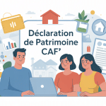 déclaration de patrimoine pour les aides au logement caf famille ordinateur