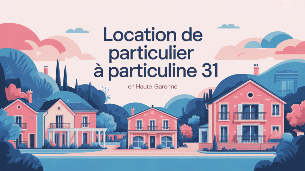 illustration location de particulier à particulier 31 Haute-Garonne