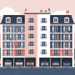 illustration loi place de parking par appartement immeuble résidentiel parking sous-sol surface
