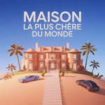 maison la plus chere du monde illustration villa extravagante