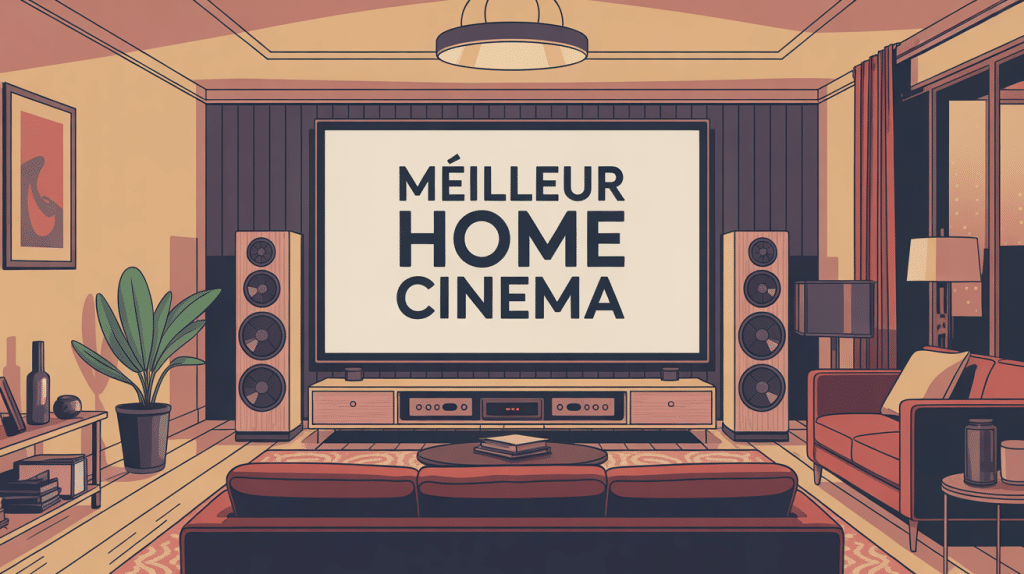 illustration meilleur home cinema système audio complet