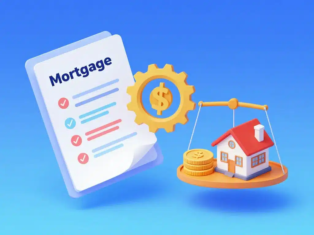 Visuel métaphorique données et règles, nouvelles conditions pour obtenir un prêt immobilier