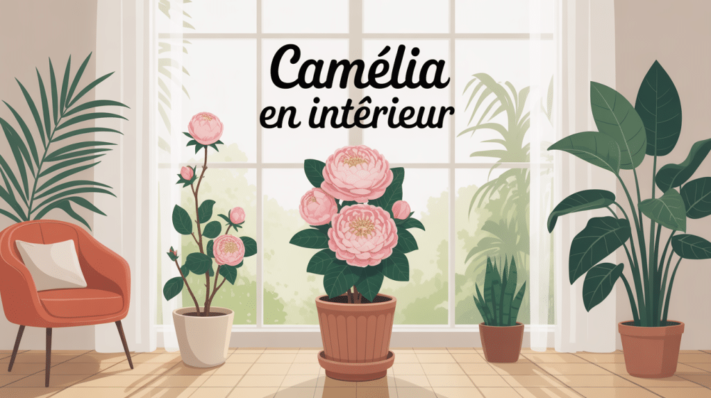 peut on garder un camélia à l'intérieur près fenêtre ambiance fraîche