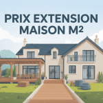 prix extension maison m2 illustration agrandissement maison