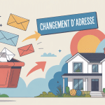 qui prévenir pour un déménagement, illustration changement d'adresse