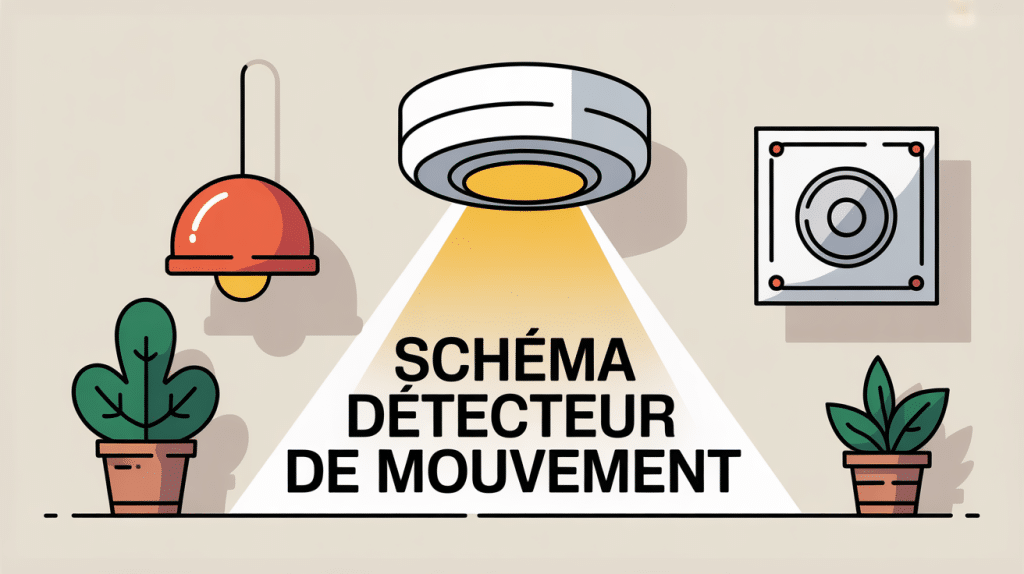 schema d'un detecteur de mouvement illustration fonctionnement