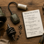 Dépannage pompe de relevage checklist et outils