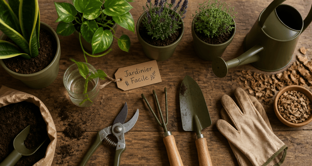 jardinier facile outils de jardinage et plantes