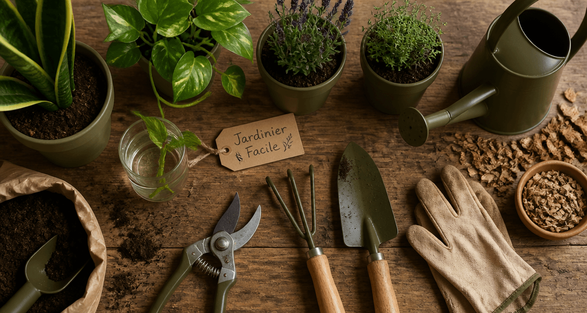 jardinier facile outils de jardinage et plantes