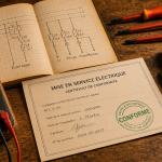 mise en service d'une installation électrique outils