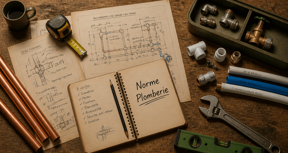 plomberie norme plans techniques et outils