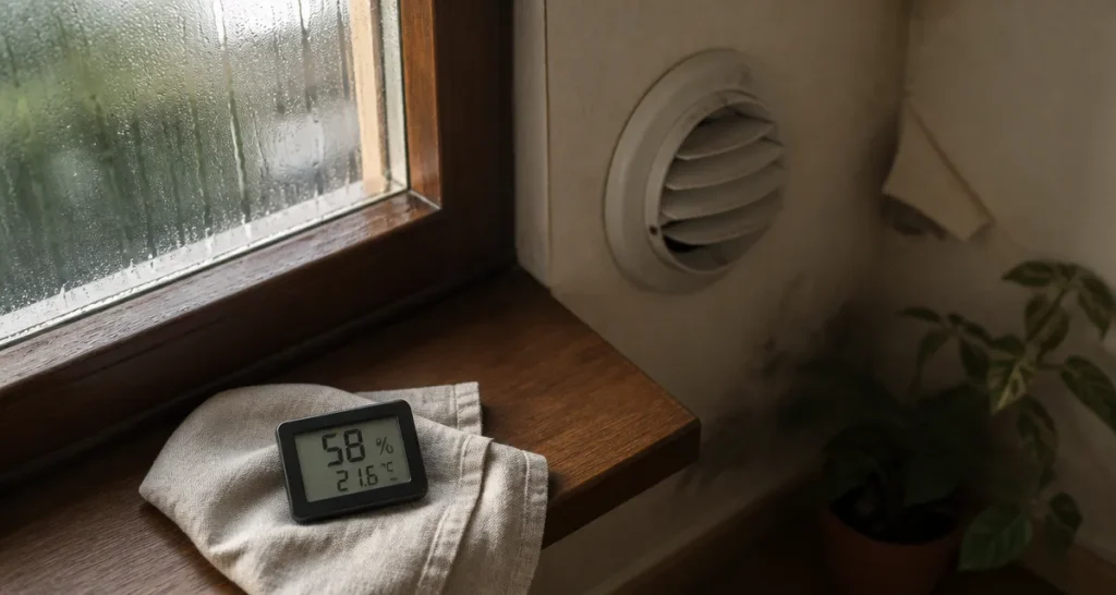 Comment déshumidifier une pièce : hygromètre et VMC pour assainir l’air