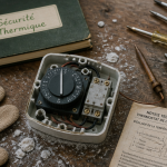 Sécurité thermique chauffe eau thermostat et outils