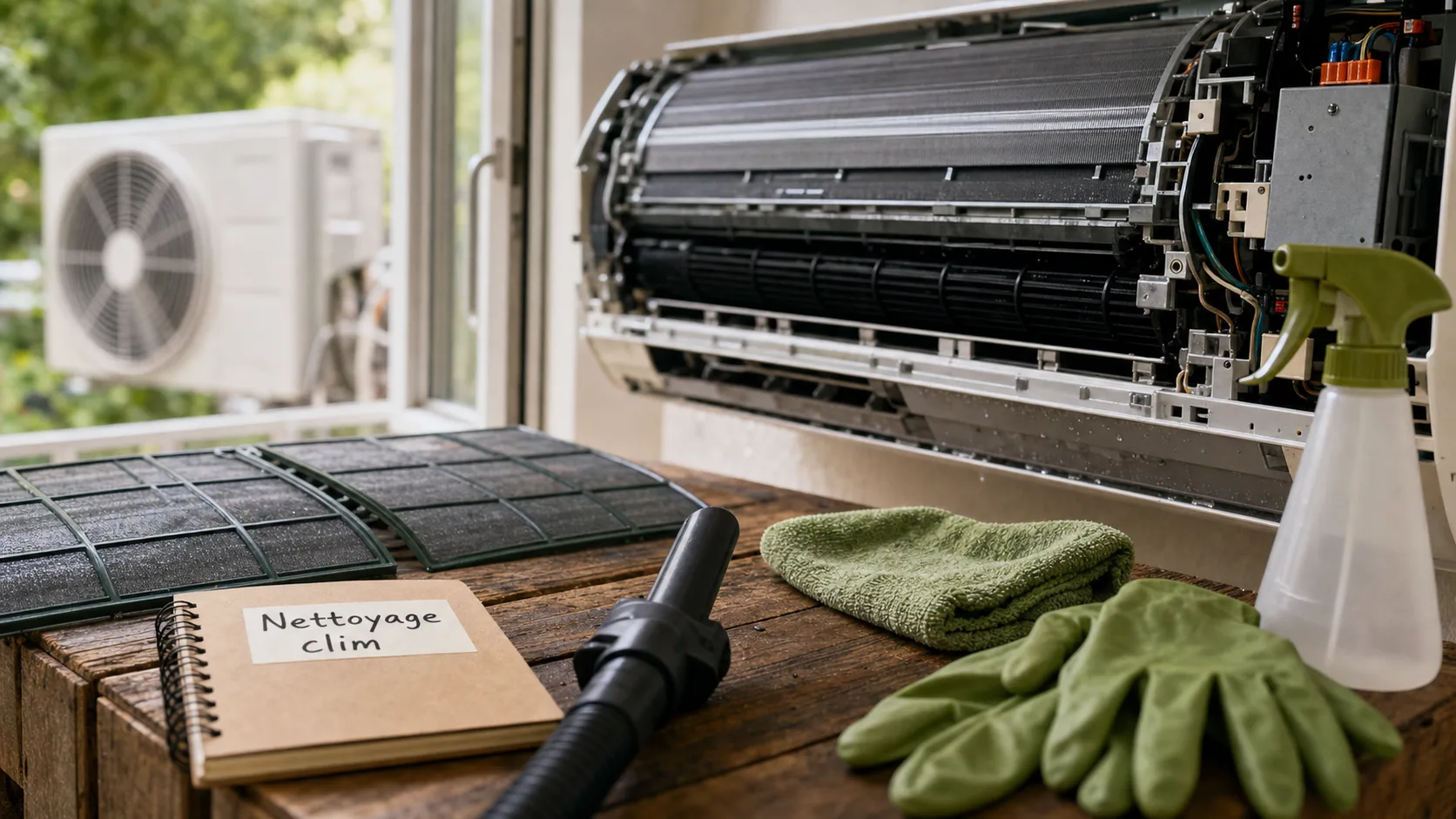 Climatiseur nettoyage : filtres et entretien pour une meilleure efficacité