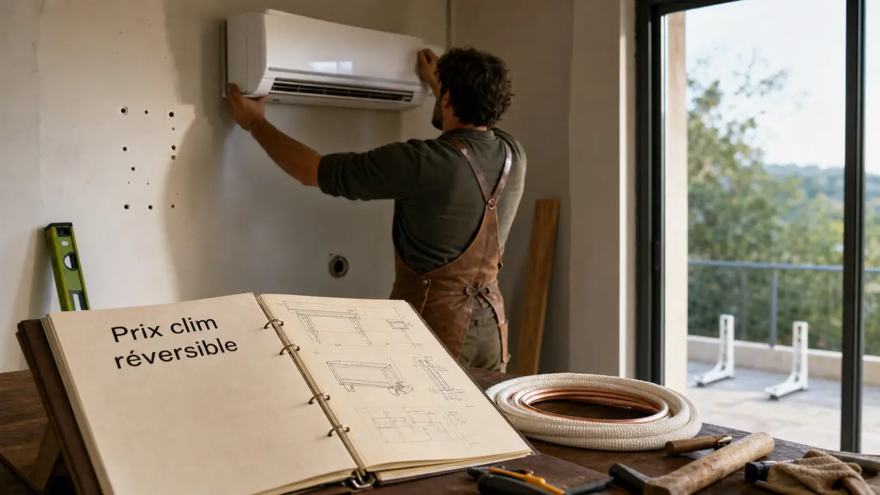 Prix clim réversible : devis et pose d’une clim réversible