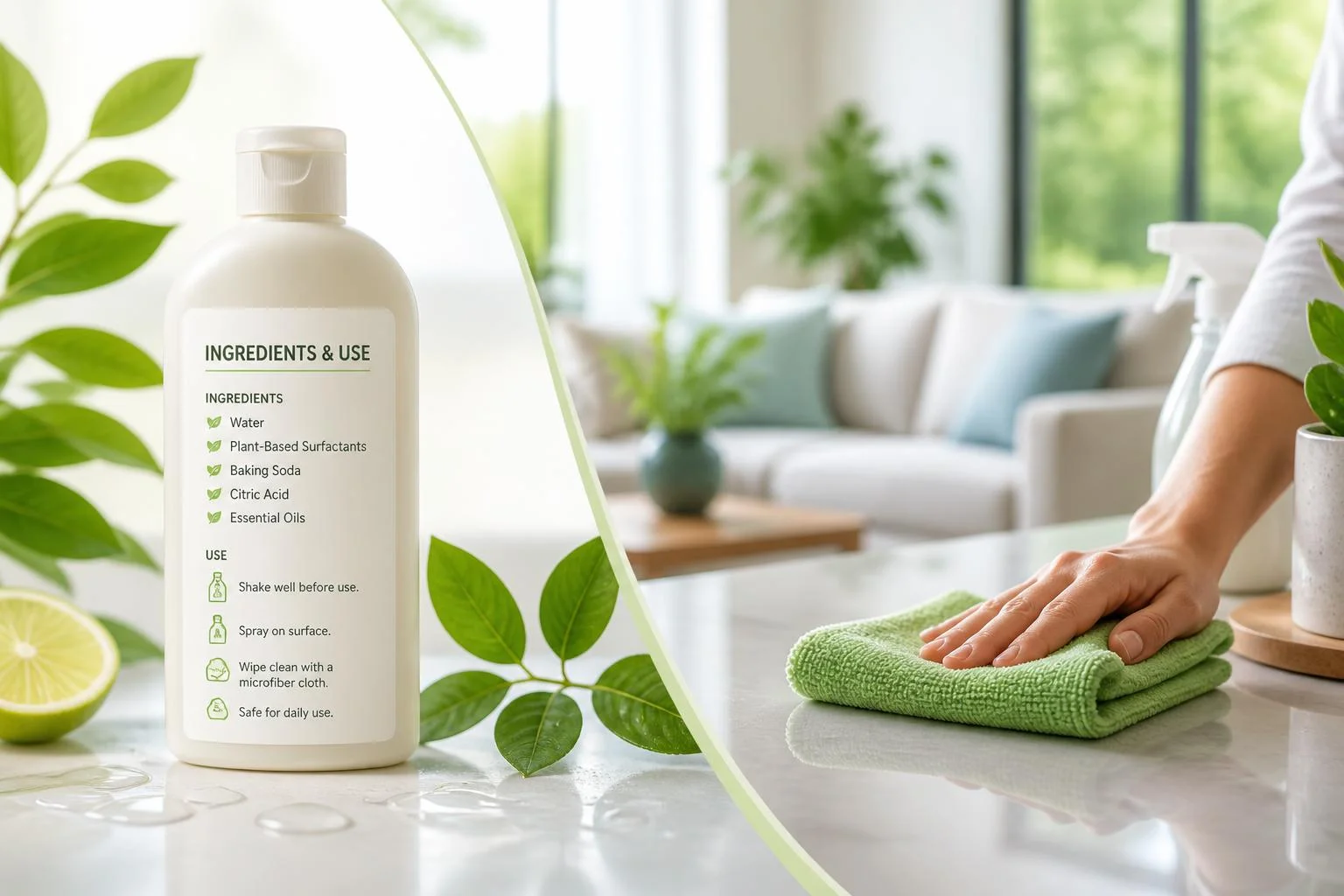 Produits d’entretien écologiques : éviter le greenwashing