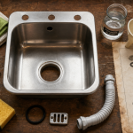 Trop plein evier : sécuriser et choisir le bon kit pour l’installation