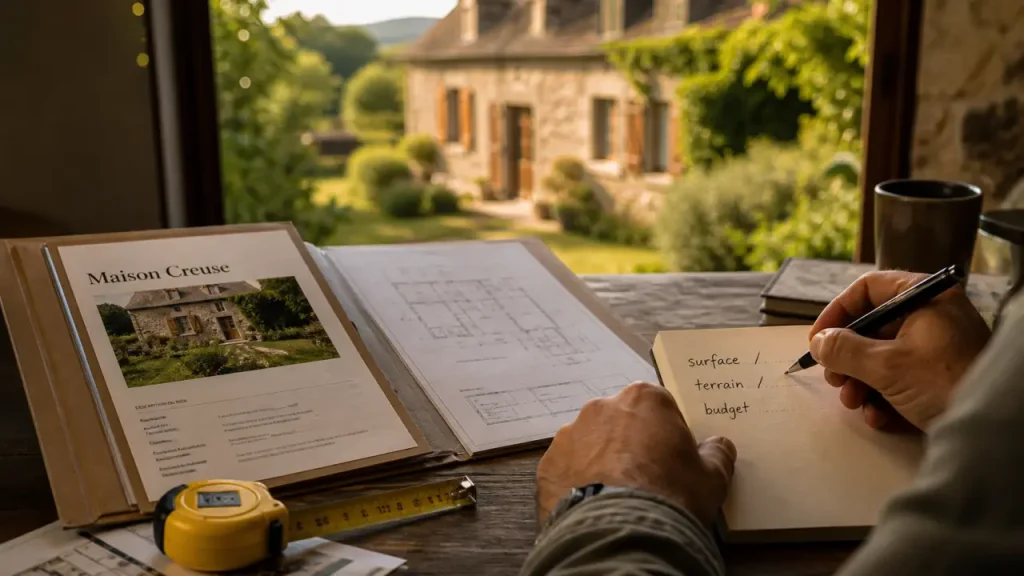Achat maison creuse : budget et surface à prévoir