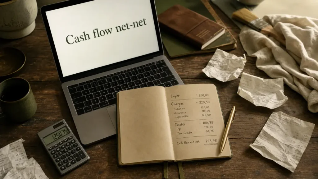 Investissement immobilier locatif à cashflow : calcul net-net