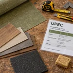 Revêtement de sol souple en chantier, UPEC, linoléum et vinyle