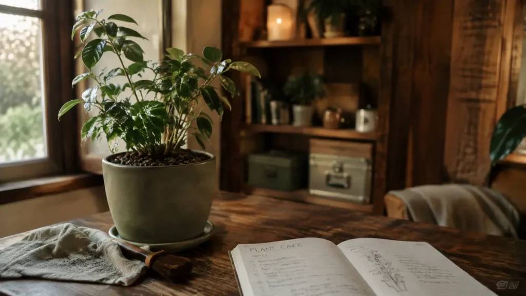 Role plante verte : plante en pot près d’une fenêtre, air et bien-être à la maison