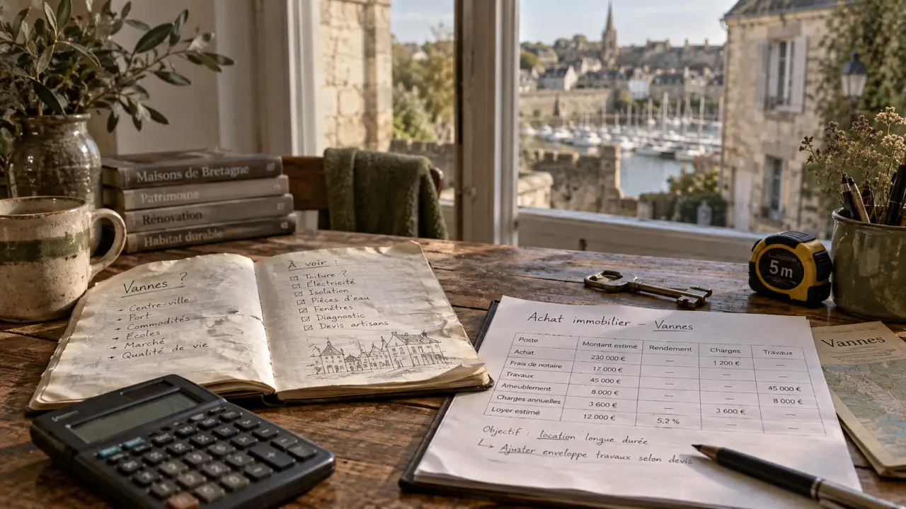 Investissement immobilier Morbihan : rendement et sécurité à Vannes