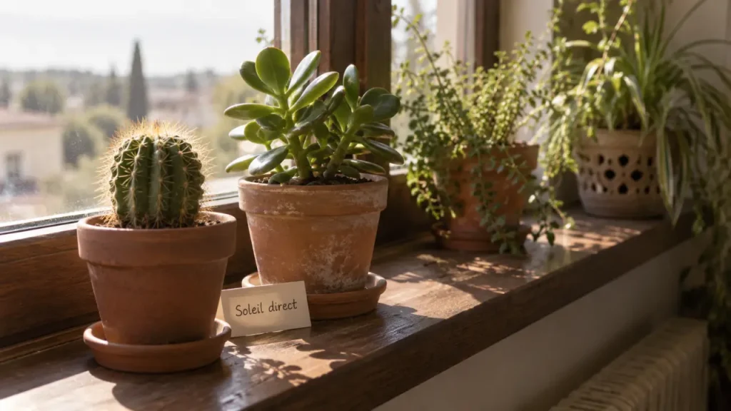 Une fenêtre plein sud sans feuilles brûlées : 6 plantes d’intérieur adaptées