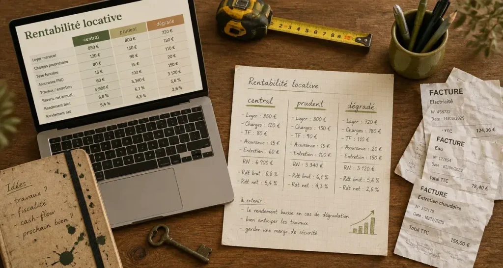 Rentabilité investissement immobilier : calcul du rendement réel locatif